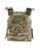 Plate carrier with quick release