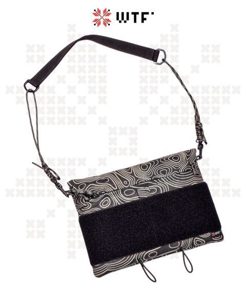Crossbody Bag SALAMANDER Topography Black 010125 фото