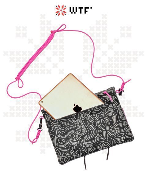 Crossbody Bag SALAMANDER Topography Rose