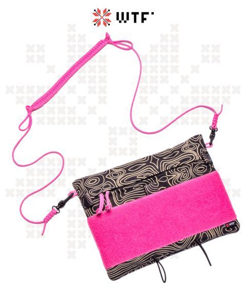 Crossbody Bag SALAMANDER Topography Rose