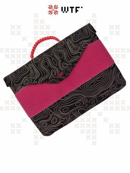 CERBERUS Laptop Bag Topography Rose
