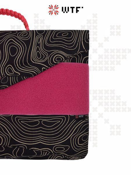 CERBERUS Laptop Bag Topography Rose