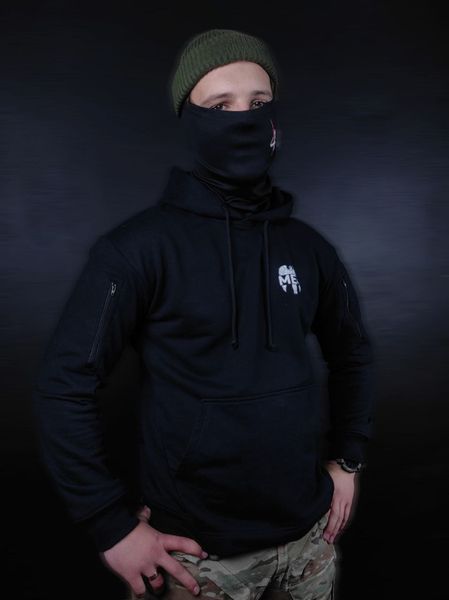 Black Hoodie "KTR" 030202 фото