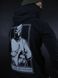 Black Hoodie "KTR" 030202 фото 3