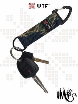 IMP Keychain Tiger Stripe Blue