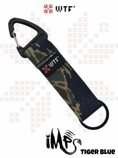 IMP Keychain Tiger Stripe Blue